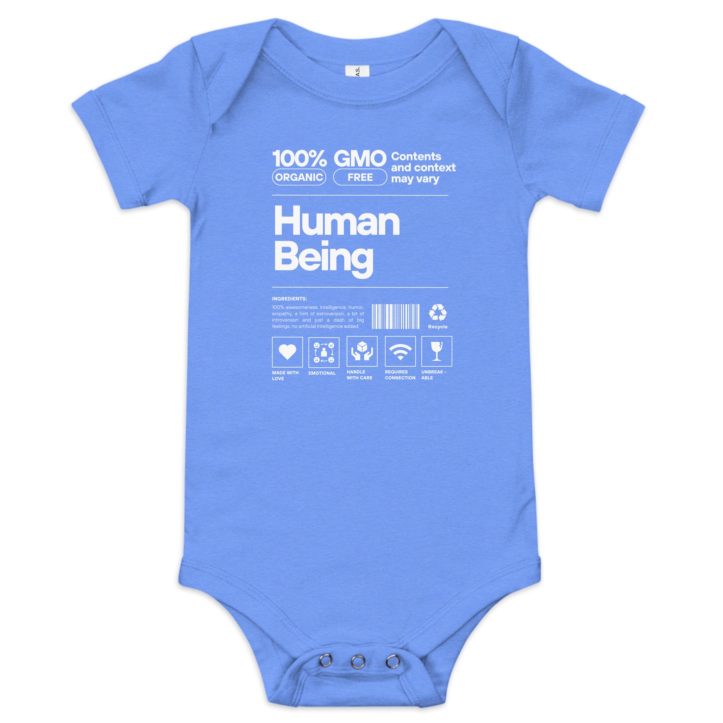 Human Being Baby short sleeve one piece