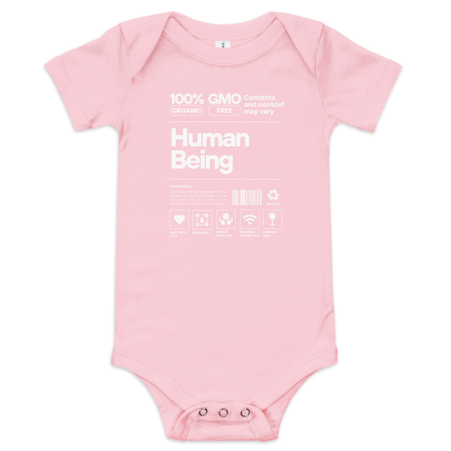 Human Being Baby short sleeve one piece