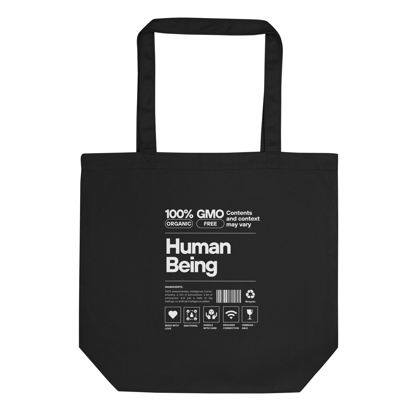 Human Being Eco Tote Bag