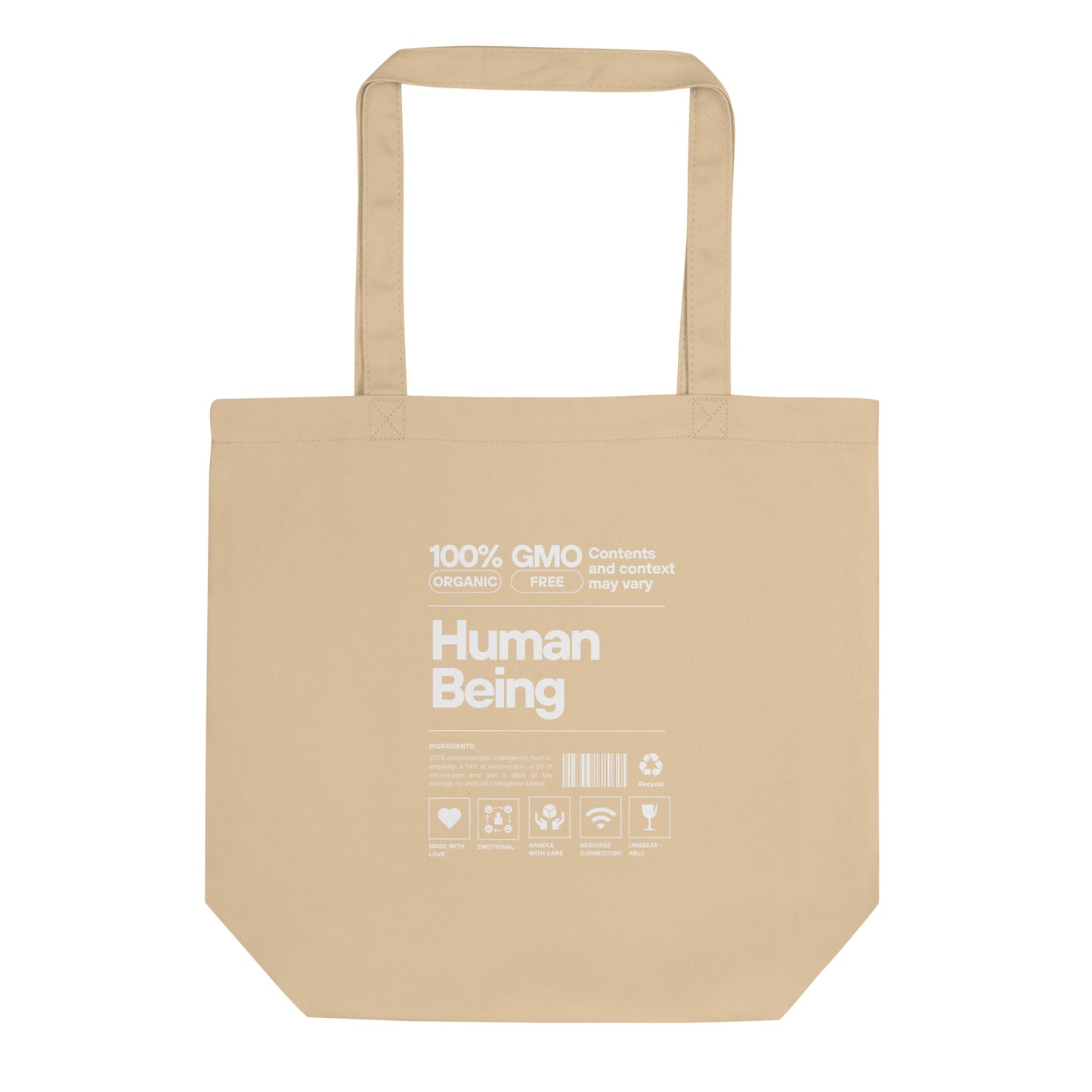 Human Being Eco Tote Bag